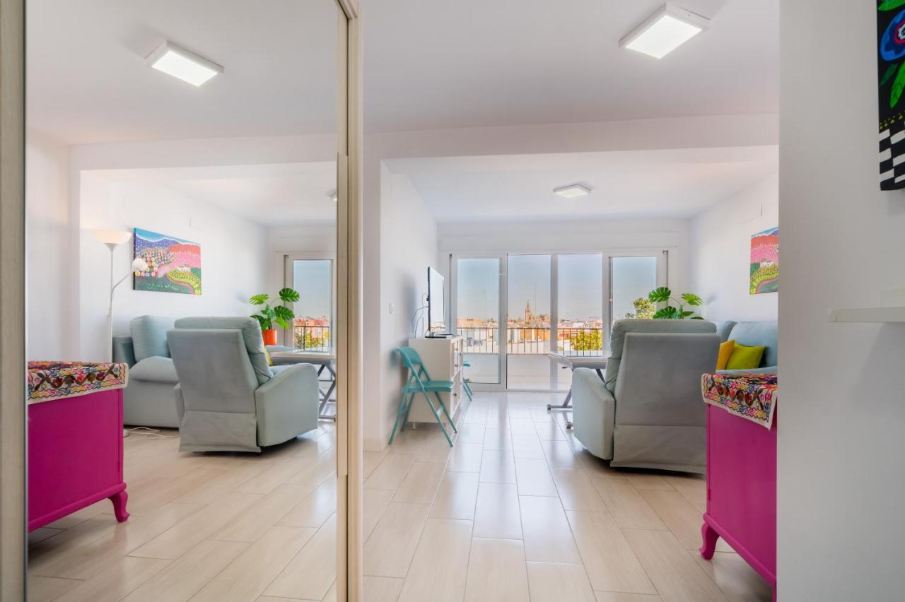 شقة Wide And Colourful- 3Bd 1Bth- Triana إشبيلية المظهر الخارجي الصورة
